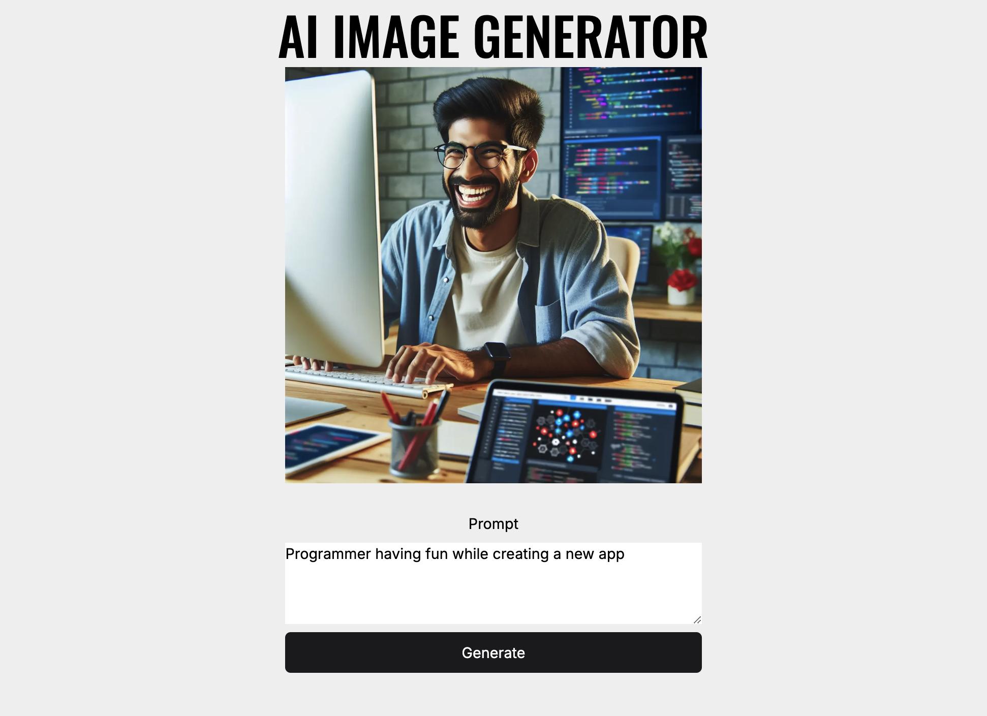 AI Image Generator screenshot