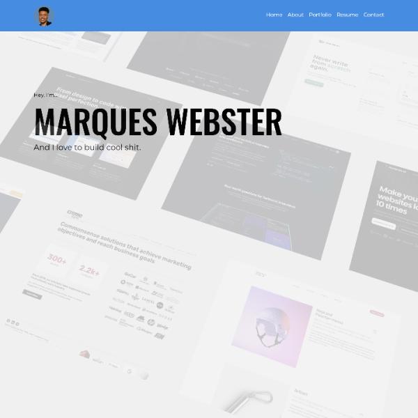 Marques Q. Webster Portfolio